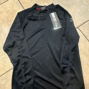 Mizuno nwt performance LS black undershirt / mock neck